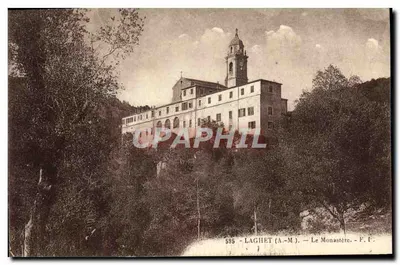 Laghet (Alpes-Maritimes) — O Mosteiro — F. L.
