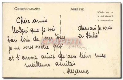 Menton — Hotele patrzace w stronę Włoch — LL — Rewers