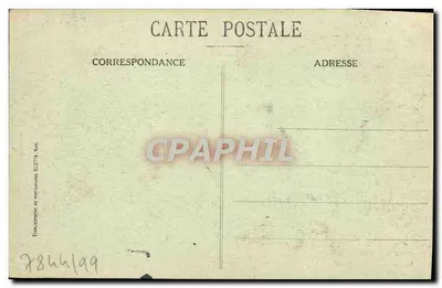 Menton - Pałac Garavan — luksusowy hotel — Établissement de Photographie Gilettà, Nice — Rewers