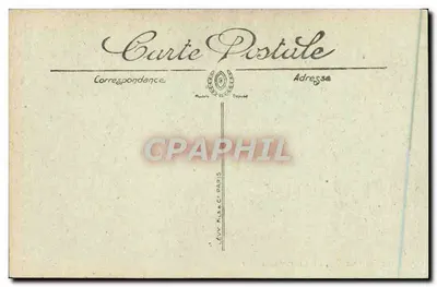 Menton — Studium oliwek — Selecta, nr 107 — Rewers