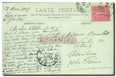 Menton — Widok z wysokości Caravan — LL. n° 1974 — Rewers