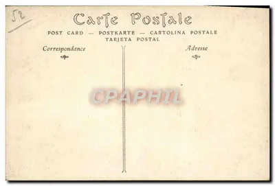 Menton — Il Porto e la Città Vecchia — ND Plot. — Verso