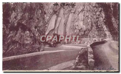 As Gorges da Mescla — Estrada de Daluis — Editado pela Agência Nacional dos Viagens, Paris