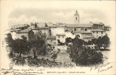 MOUGINS (Alpes-Maritimes) — Altitude 260 metros — L. Caval, A.B.&C°, VANCIS