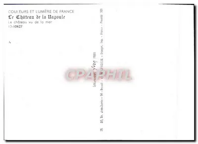 नापूले के किला — समुद्र से देखा गया — यवॉन, क्रमांक 10-10627 — पीछे