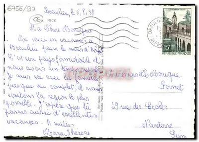 Nice — The Queen of the French Riviera — Artistic Editions — Back