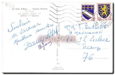 Ogród Albert — Nice — Wydawnictwo Mexichrome — Rewers