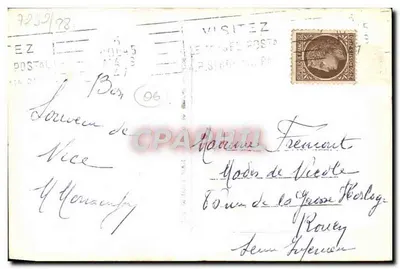 Nice. Promenade des Anglais — widok panoramiczny — wydawca nieznany — Rewers