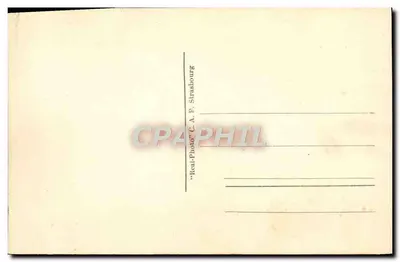 Gärten des Königs Albert I. — Nice — Verlag C.A.P. Straßburg — Rückseite