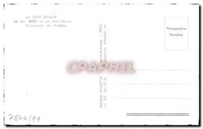 Nice — Promenada Anglika — Wydawnictwo Gilletta — Rewers