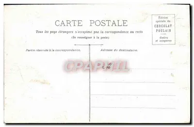 Nice - Promenade du Midi — vue de la promenade bordée de palmiers avec des promeneurs et une plage en arrière-plan, éditeur Goulez Gilette Nice — Verso