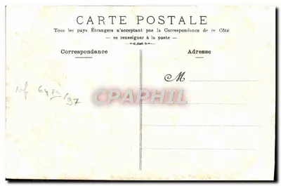 Nice — Municipal Casino and Place Masséna — unidentified publisher — Back