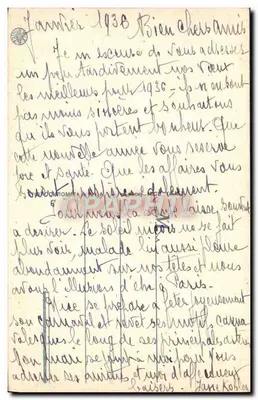Nizza — (Città Vecchia). Via del Ponte Vecchio e Mascoinat — Editore: J. Baille — Verso