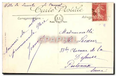 Nice — Najświętsza Anna — LL. — 138 — Rewers