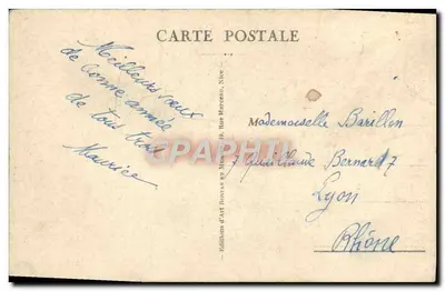 Nice — Promenade des Anglais — RM — Verso