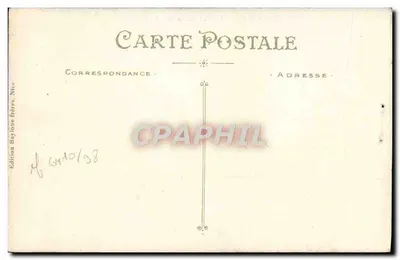 Nice — Rauba Capeu — Térasse du Soleil — B.F. — Édition Baylone frères, NICE — n° 115 — Rewers