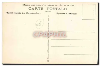 Nice - Ogród Albert I i Promenada-Jetty — R. M. — n°501 — Rewers