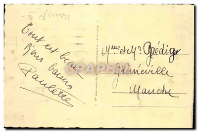 Nice — Widok przez cypory — Republika Francuska, nr 279 — Rewers