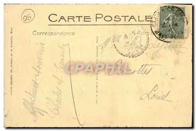 Nizza - Il Casinò - Il Giardino Pubblico — LL, n° 442 — Verso