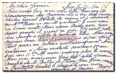 Widok promenady i portu w Nicei — Gilberts, n° 16 — Rewers