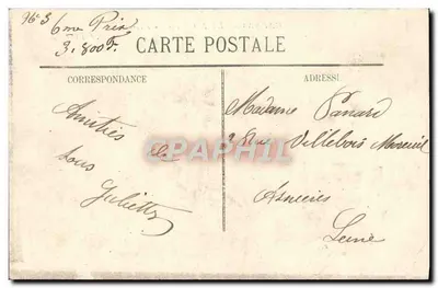 Karnawał w Nicei 1908 — Diabolo — wydawca nieznany, numer seryjny 963 — Rewers