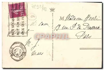 NICE — Promenada Anglika i Mont-Boron — Foto MUNIER — Rewers