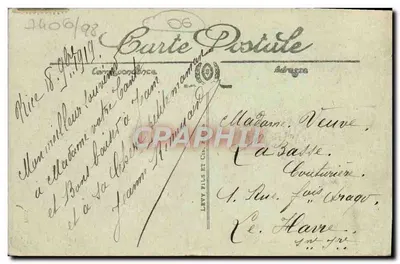 NICE — Ogród Króla Alberta I — LL. — Selecta — n° 104 — Rewers