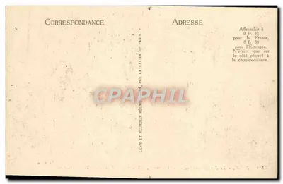 Nice — Jardin public — Les Palmiers — SELECTA LL nr 104 — Rewers