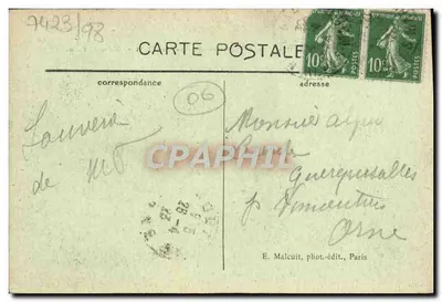 Côte d'Azur — 2626, NICE — Batory rybackie na Quai du Midi — E. M. — Rewers