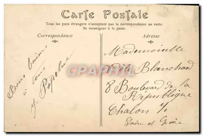 Nice — Pałac Promenady — Wydawca ND, nr 320 — Rewers