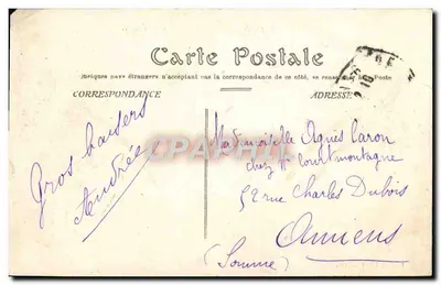 Nice — Avenue Félix Faure — Edição Picard, N°36 — Verso