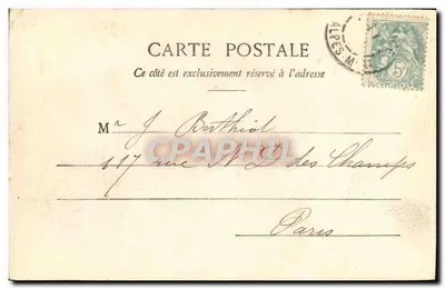 NICE — Widok z Route de Villefranche — Édition Giletta, fot. Nice, n°10 — Rewers