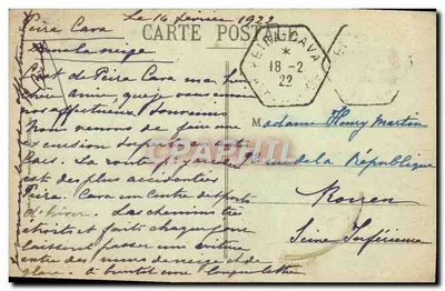 Peira-Cava - Excursões na Floresta no Plateau de la Calmette - Editor: T. A. del Tore — Verso