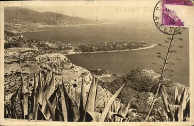Le Cap Martin vu du Rond-Point de la Turbie (Alpes-Maritimes) — Les Éditions d'Art Yvon, n°394