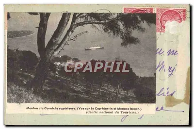 Cap Martin — Ogólny widok — Selecta — Rewers