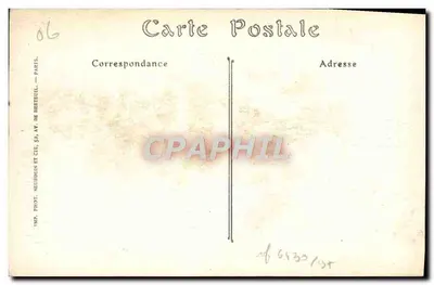 Sospel (Alpes-Maritimes) — Vista da Caserne Mireur, da Cidade e do Barbonnel — Fot. Neurbin & Cie — Verso