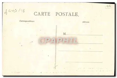 Villefranche-sur-Mer — La Lavanderia della Piazza dell'Abattoir — Edizione artistica « La Photo », via Carnot — Verso