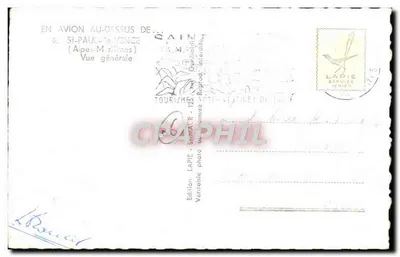 Saint-Paul-de-Vence — Ogólny widok — Lapie Service Aérien — Rewers