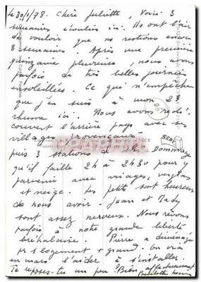 Tourette-sur-Loup — vista panorámica y callejuelas — Ediciones S.E.P. Nice — Reverso