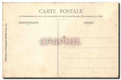 La Turbie - Toren van Augustus, Romeinse Ruïnes — Artistieke Collectie, n° 1002 — Achterkant