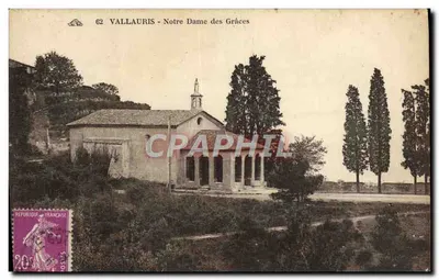 Vallauris - Notre Dame des Grâces — éditeur C.° Attaqueuse des Arts Photographiques, Grasse
