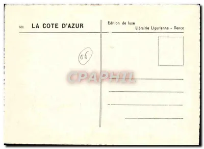 Vence-la-Jolie - Algemene Uitzicht — Ligurische Boekhandel - Vence — Achterkant