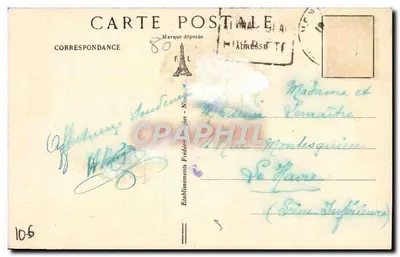 VENCE (A.-M.) — Rue Masséna — FL. — 17 — Rewers