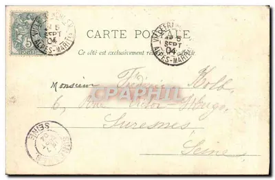 Villefranche. Le Port. — Ansicht des Hafens mit Booten und Hügel — Verlag LUNDI, n° 112 — Rückseite