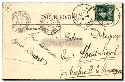 Villefranche - A Cidade e a Baía — LL, n°28 — Verso
