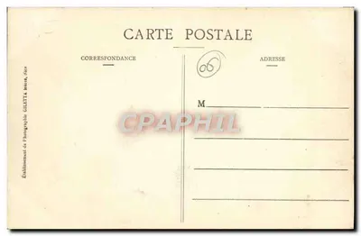 Villefranche - Officiële bezoek - Italiaanse en Franse eskaders — Einton Gileta, fot. Nice, n°313 — Achterkant