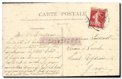 Appoigny — A Igreja — O Jubé — Nordmann, editor, Auxerre — Verso