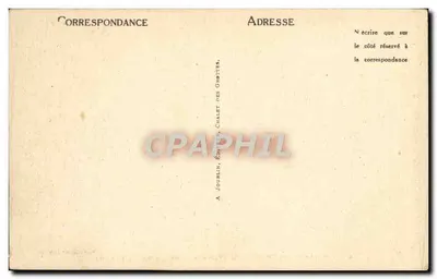 Grutas de Arcy-sur-Cure (Yonne) — Sala da Carneira — Editor Joublin, n°6 — Verso