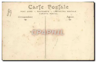 Arcy-sur-Cure — As Grutas, o Passagem da Senhora — ND Phot. — Verso