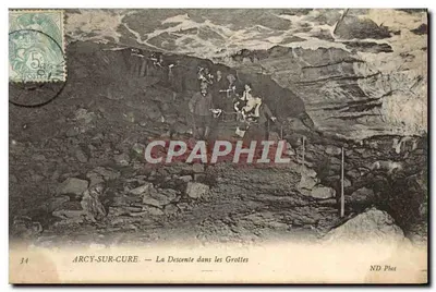 Arcy-sur-Cure — A Descida nas Grutas — ND Phot